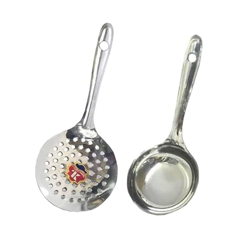 سرویس کفگیر و ملاقه 2 پارچه مدل هندی